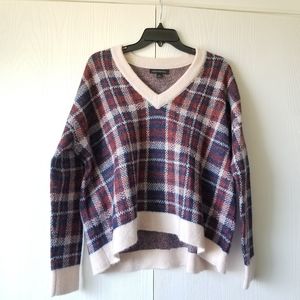 Banana Republic Holiday Plaid Sweater